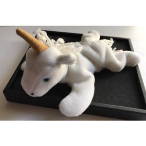Mystic the Unicorn 1993 Collectible Ty Beanie Babie Plush Stuffed Animal NO Tag